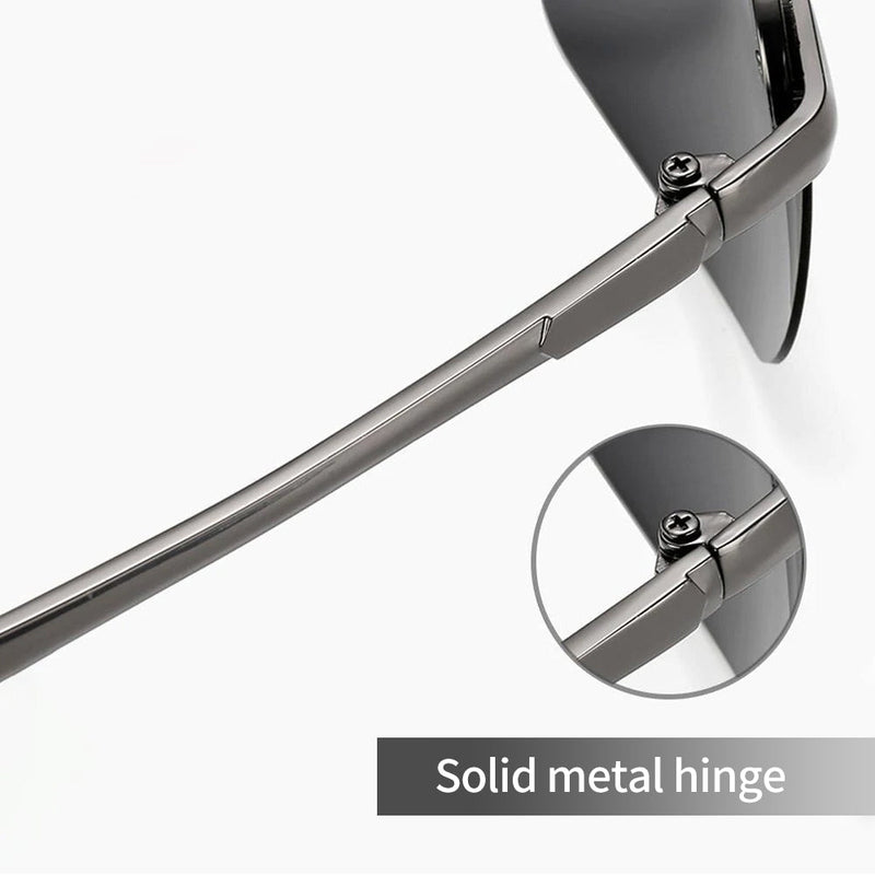 Lifesparking Photochromic Sunglasses with Anti-glare Polarized Lens