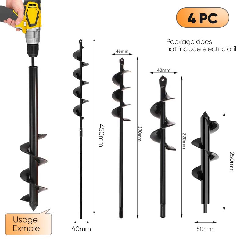 Spiral Rod Earth Drill Bits