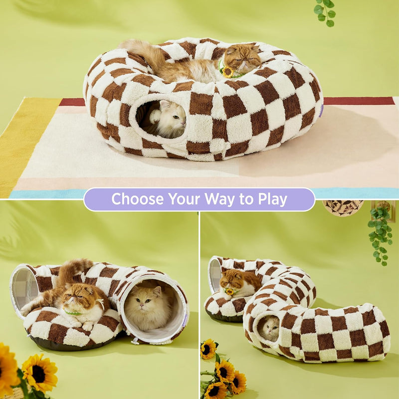 Cat Play Tunnel Bed