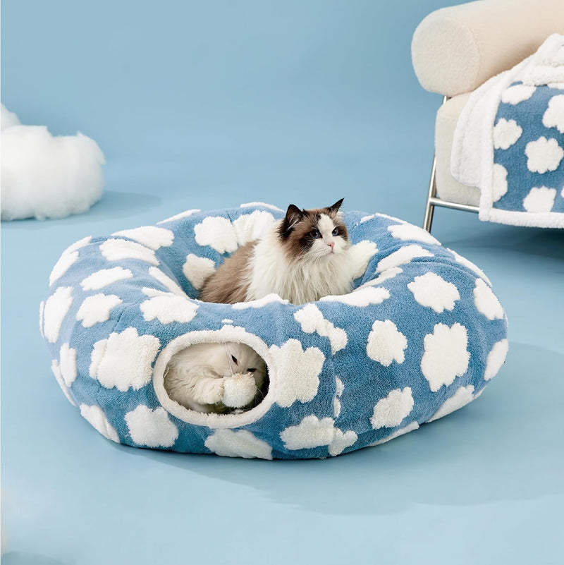 Cat Play Tunnel Bed