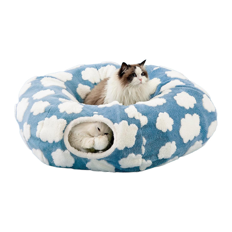 Cat Play Tunnel Bed