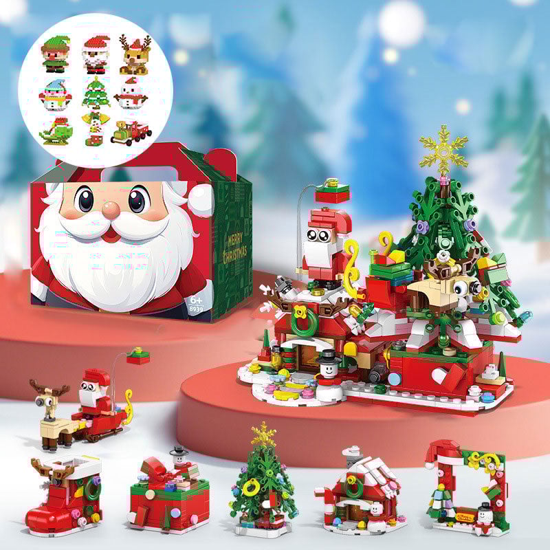 Christmas element building blocks