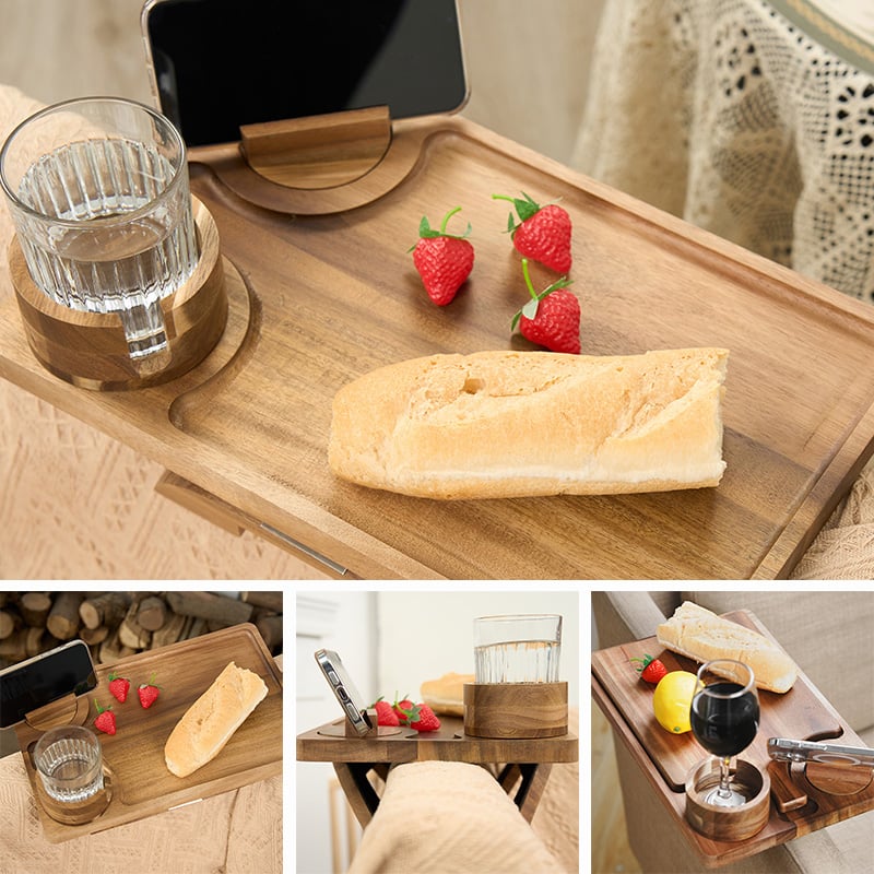 Sofa Cup Holder Tray