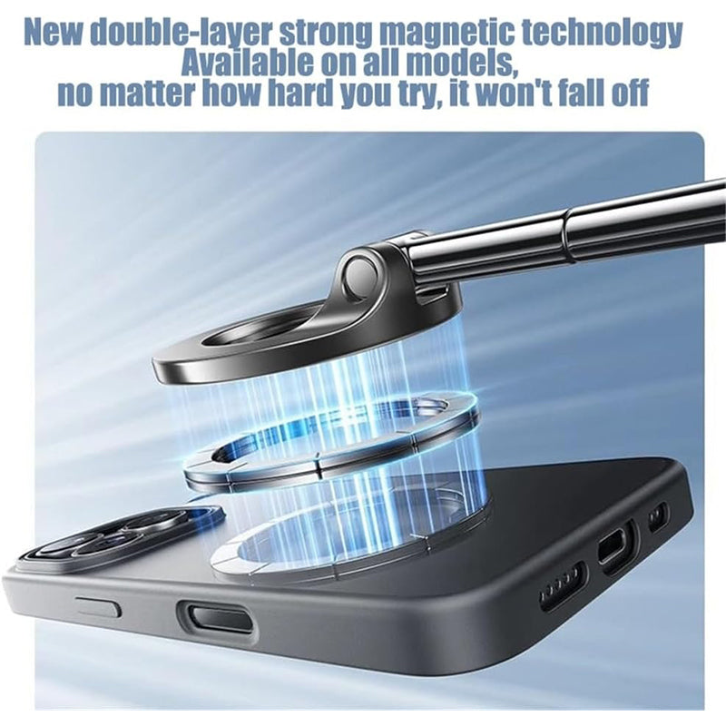 360° Adjustable Foldable Magnetic Car Phone Holder