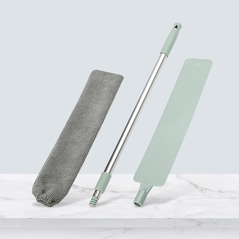 Multifunction Retractable Microfiber Dust Brush Gap Mop