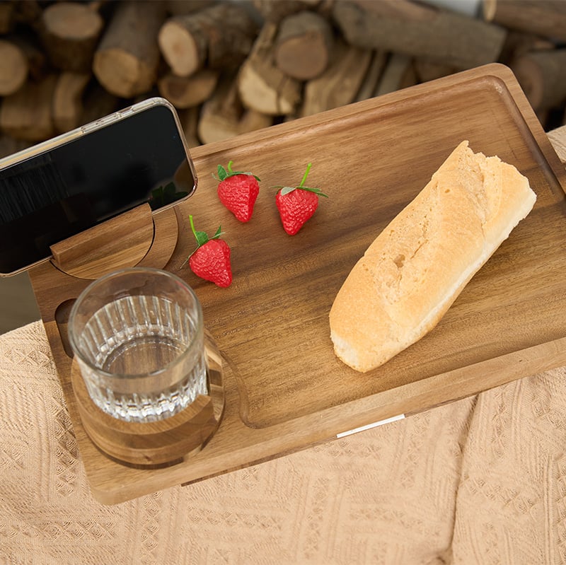 Sofa Cup Holder Tray