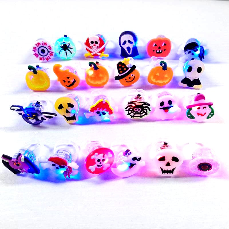 Luminous Halloween Rings(50 Rings)