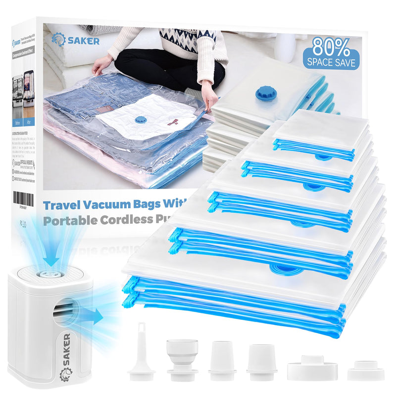 Electric Vacuum Storage bags Set