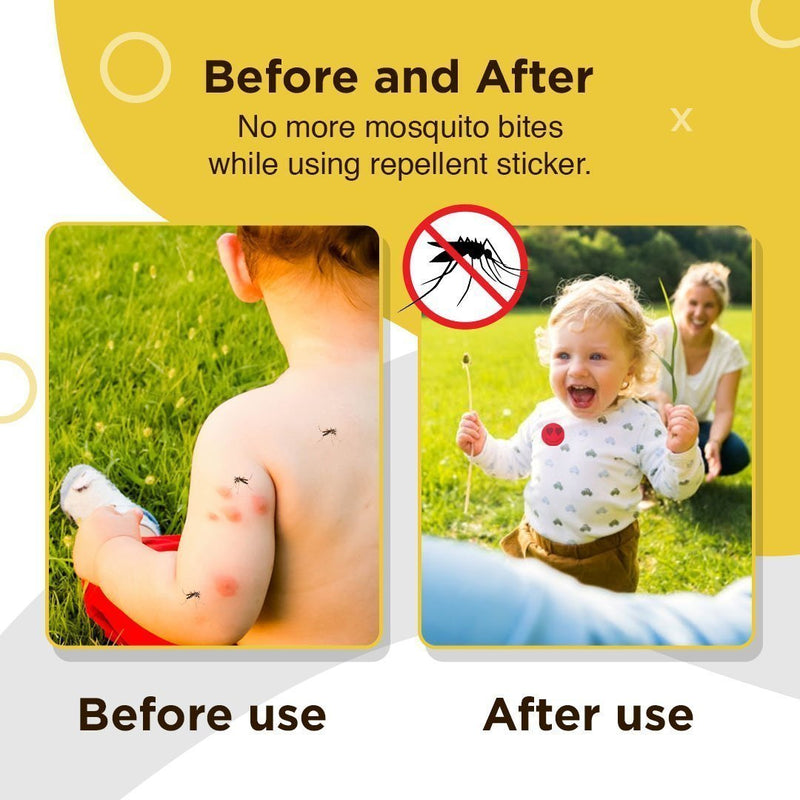 Natural Formula Mosquito Repellent Patches