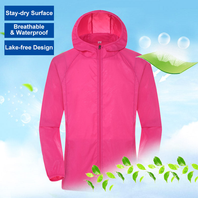 Unisex Ultra-Light Rainproof Windbreaker